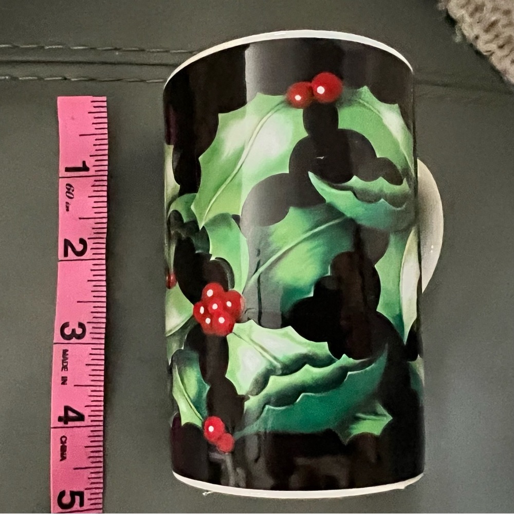 Dunoon Stoneware SCOTLAND “Holly” Designed by Bessey COFFEE TEA MUG CUP 9 oz - Picture 9 of 9
